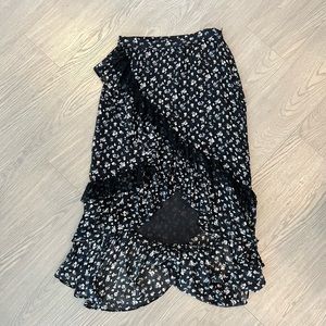 LoveShackFancy midi skirt. Size 4. NWT